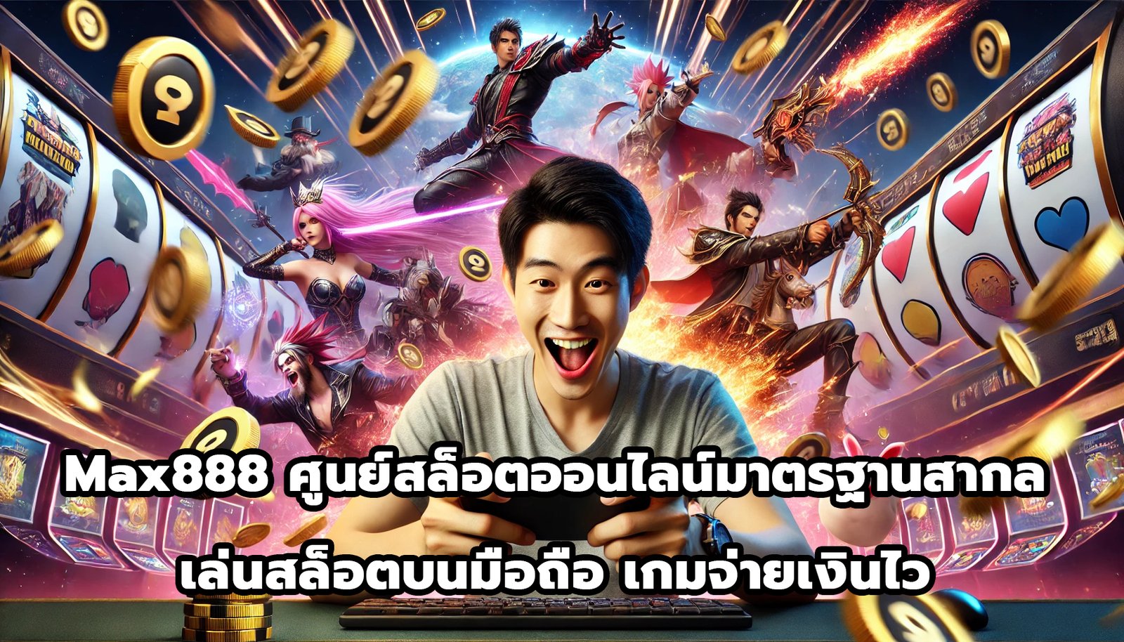 Max888 ศูนย์สล็อตออนไลน์มาตรฐานสากล เล่นสล็อตบนมือถือ เกมจ่ายเงินไว-4