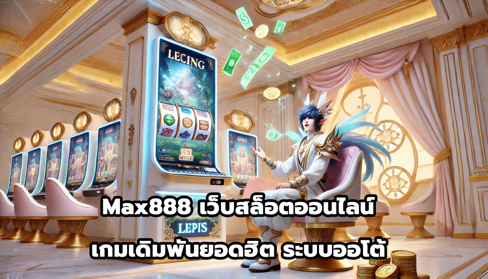 Max888 เว็บสล็อตออนไลน์ เกมเดิมพันยอดฮิต ระบบออโต้-9