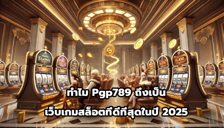 ทำไม Pgp789 ถึงเป็นเว็บเกมสล็อตที่ดีที่สุดในปี 2025-12